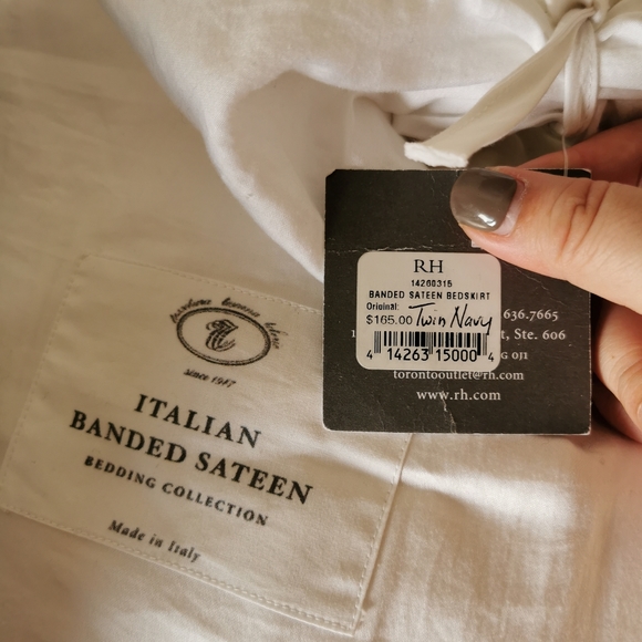 Restoration Hardware | Bedding | Restoration Hardware Rh Italian Banded ...